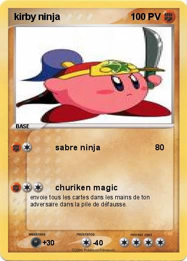 Pokemon kirby ninja