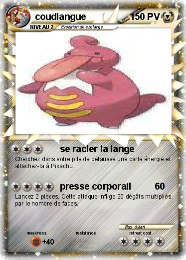 Pokemon coudlangue