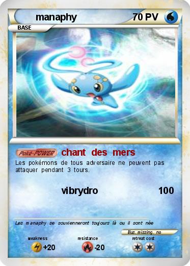 Pokemon manaphy