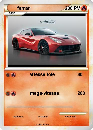Pokemon ferrari