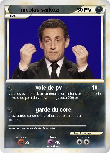 Pokemon nicolas sarkozi