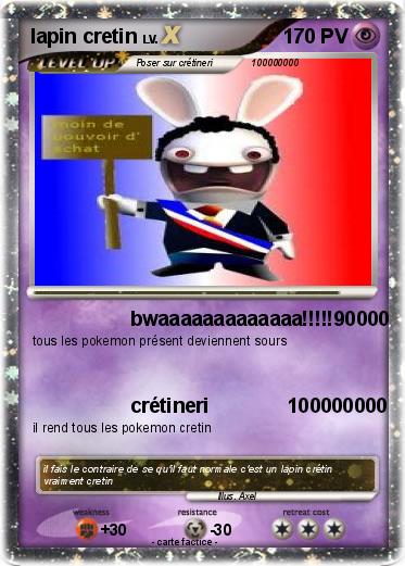 Pokemon lapin cretin