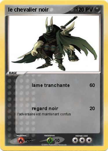 Pokemon le chevalier noir
