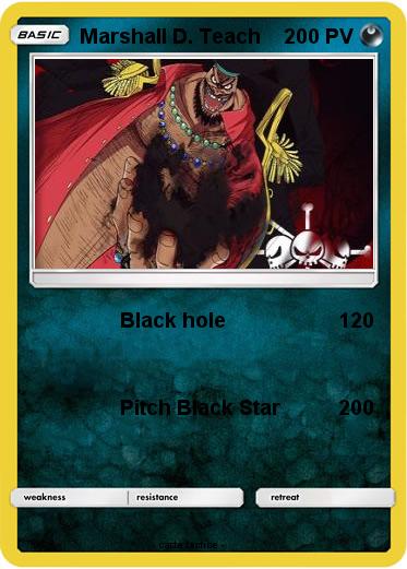 Pokemon Marshall D. Teach