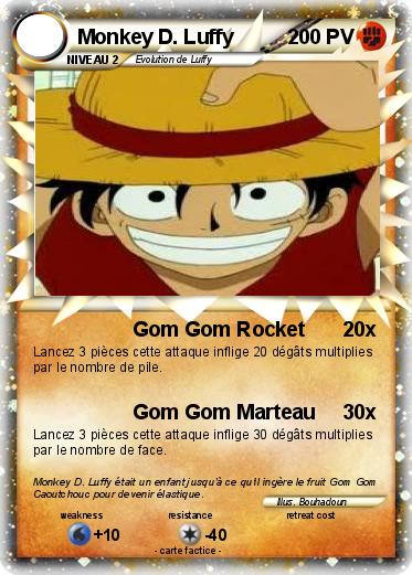 Pokemon Monkey D. Luffy