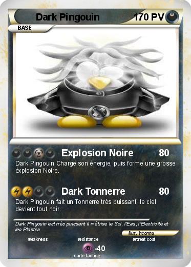 Pokemon Dark Pingouin