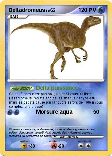 Pokemon Deltadromeus