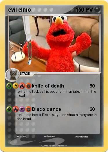 Pokemon evil elmo