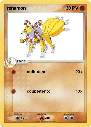 Pokemon renamon