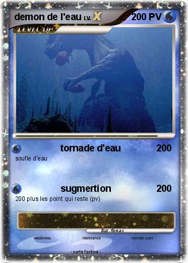Pokemon demon de l'eau