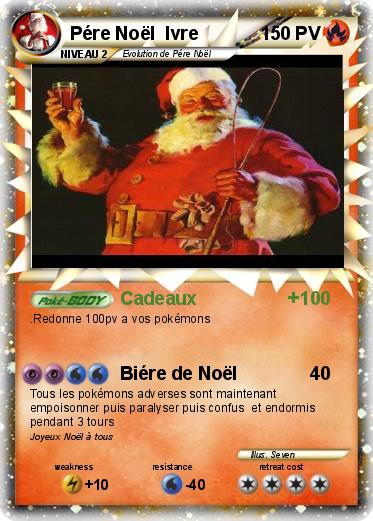 Pokemon Pére Noël  Ivre