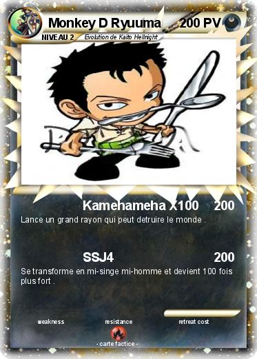 Pokemon Monkey D Ryuuma