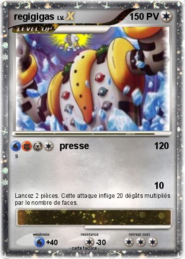 Pokemon regigigas