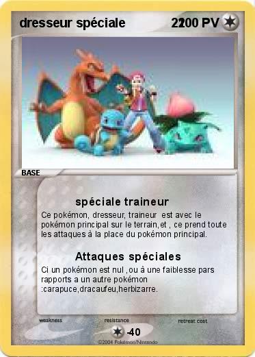 Pokemon dresseur spéciale             22