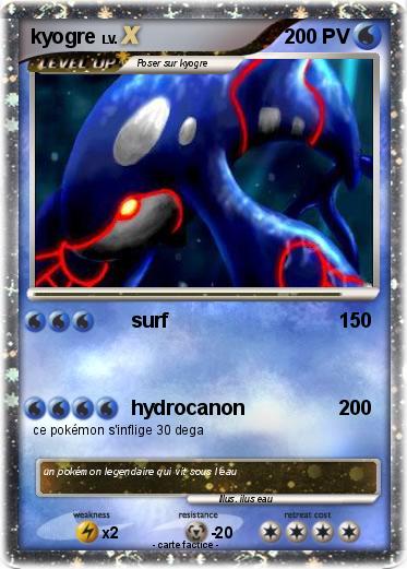 Pokemon kyogre