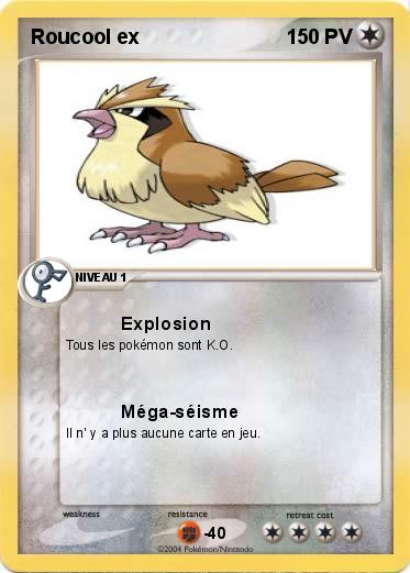 Pokemon Roucool ex