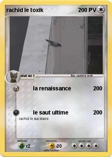 Pokemon rachid le toxik