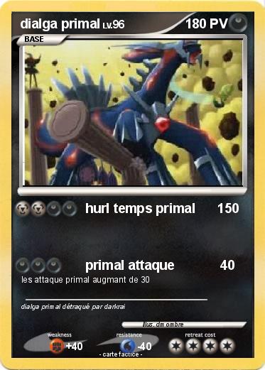 Pokemon dialga primal