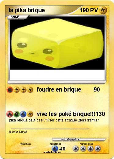 Pokemon la pika brique
