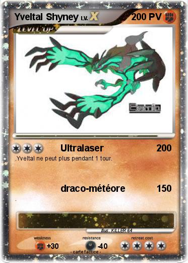 Pokemon Yveltal Shyney