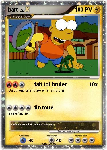 Pokemon bart