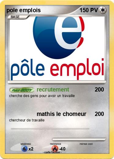 Pokemon pole emplois