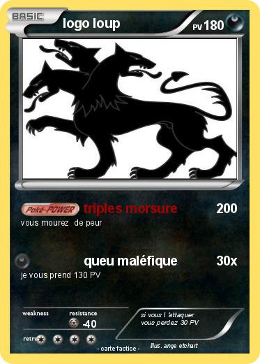 Pokemon logo loup