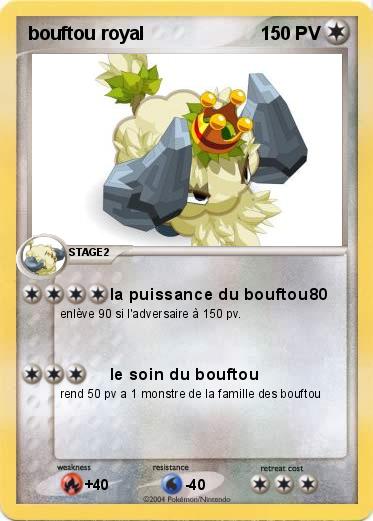 Pokemon bouftou royal