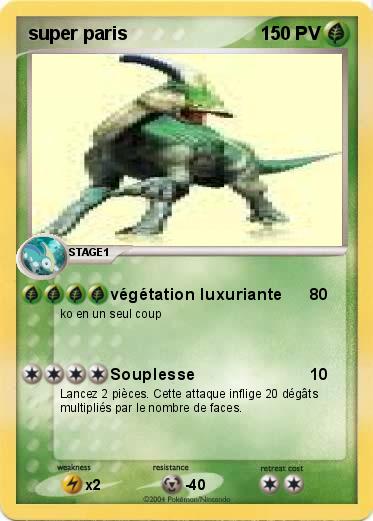 Pokemon super paris