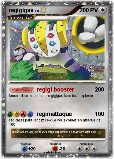 Pokemon regigigas