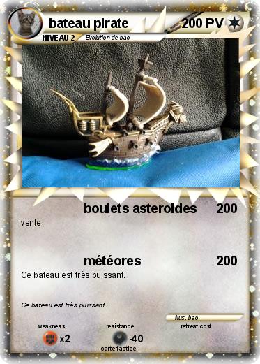 Pokemon bateau pirate