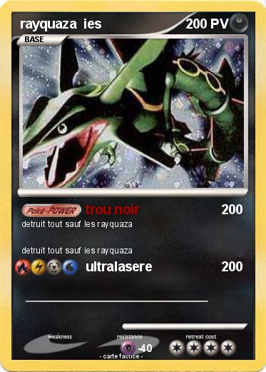 Pokemon rayquaza  ies