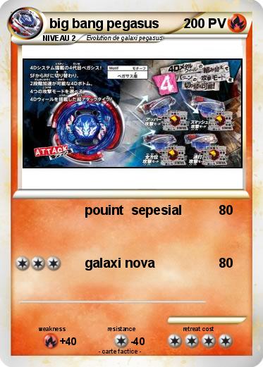 Pokemon big bang pegasus