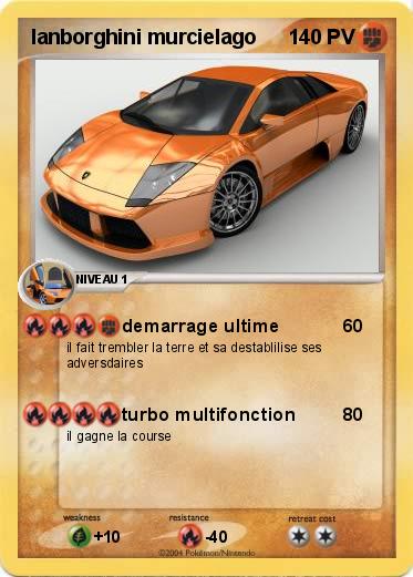 Pokemon lanborghini murcielago