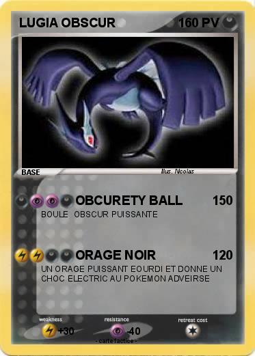 Pokemon LUGIA OBSCUR