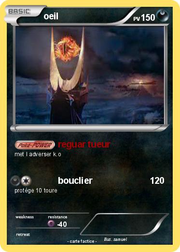 Pokemon oeil