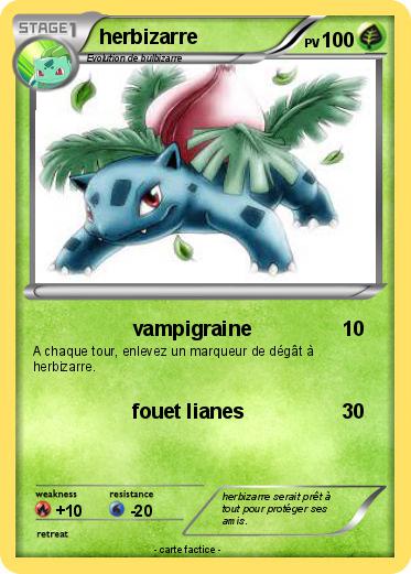 Pokemon herbizarre