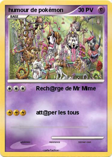 Pokemon humour de pokémon