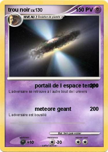 Pokemon trou noir