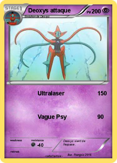 Pokemon Deoxys attaque