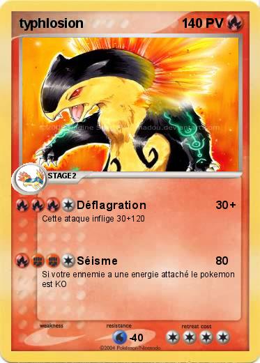 Pokemon typhlosion