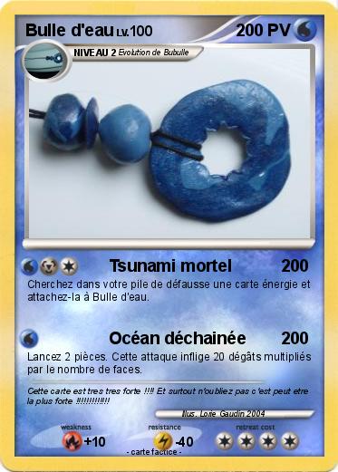 Pokemon Bulle d'eau