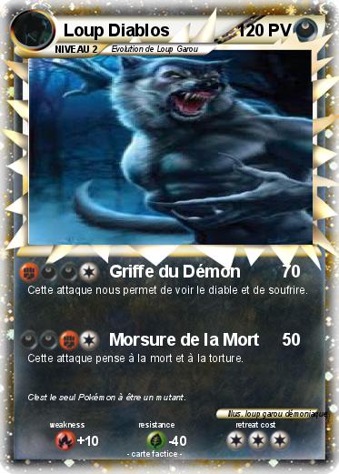 Pokemon Loup Diablos