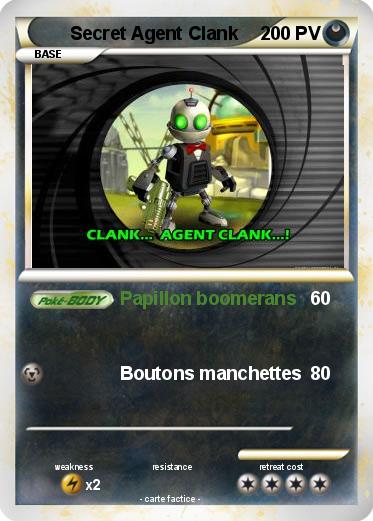 Pokemon Secret Agent Clank