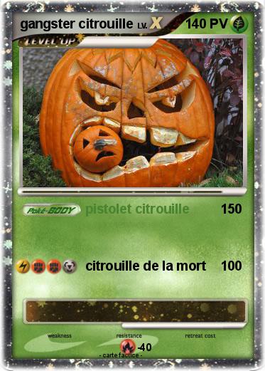 Pokemon gangster citrouille