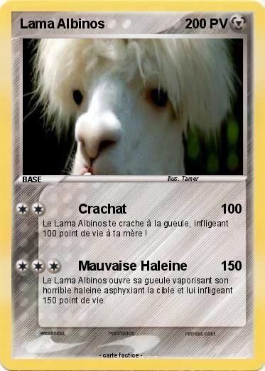 Pokemon Lama Albinos