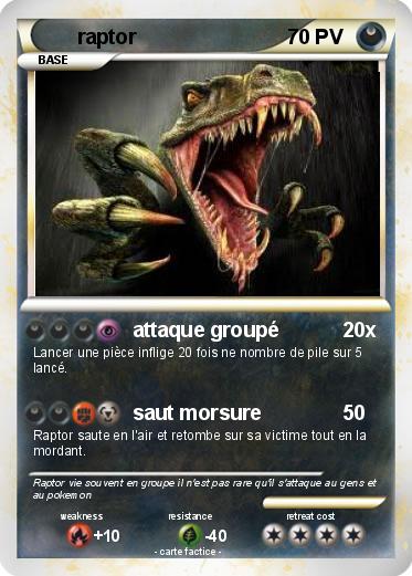 Pokemon raptor