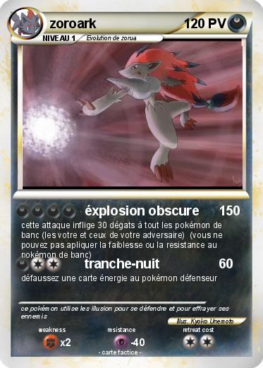 Pokemon zoroark