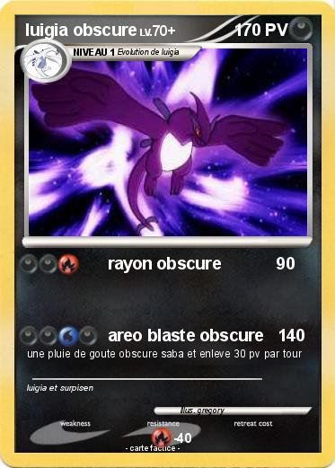 Pokemon luigia obscure