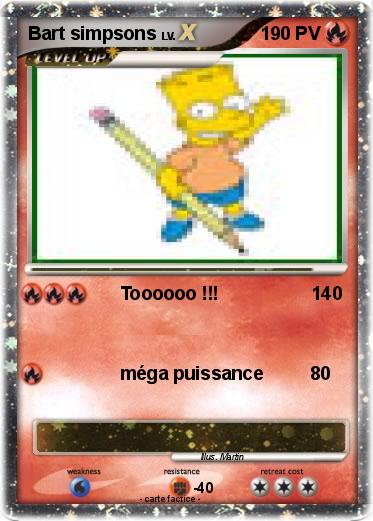 Pokemon Bart simpsons